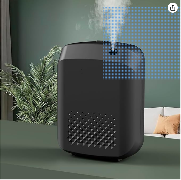 Kstar Smart Aroma  Air Diffuser, Waterless Essential Oil Scent Machine with Bluetooth Connectivity | 400 ml Capacity | Programmable Timer & Smart App Control | Black