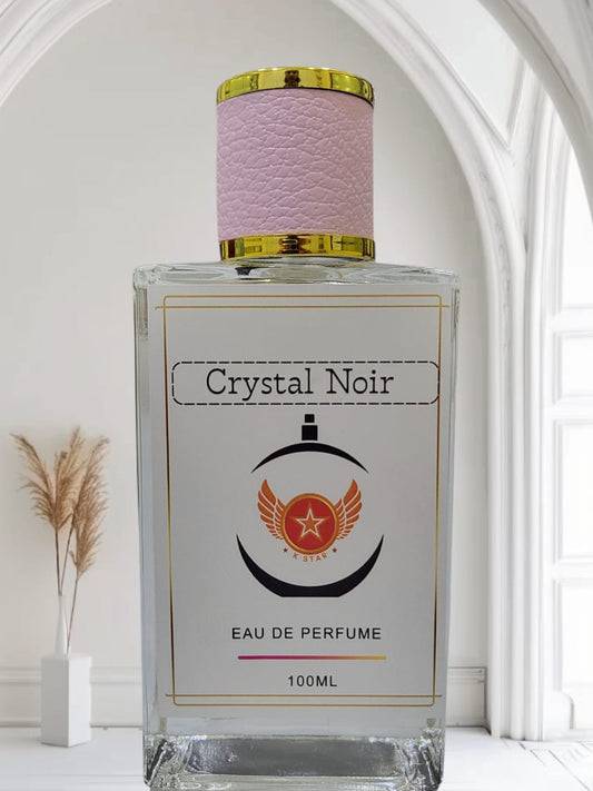 Crystal Noir | 100ml Long Lasting Perfume for Women| Luxury Fragrance Scent | Suitable for Every Occasion | Festive or Diwali Gift | Gift For Men, Women & Special Occasions