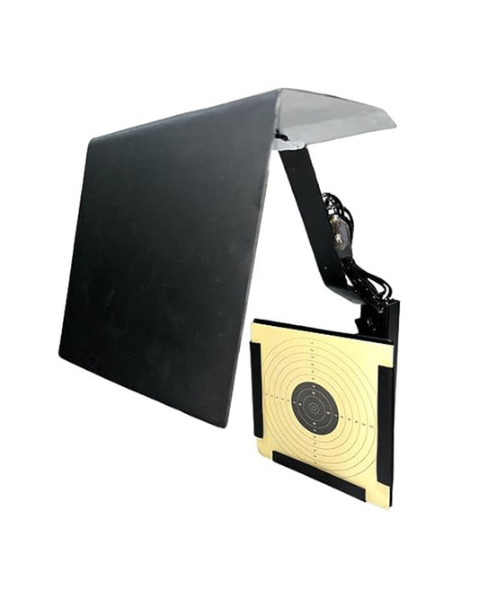 Target Pellet Catcher with Lamp Shade